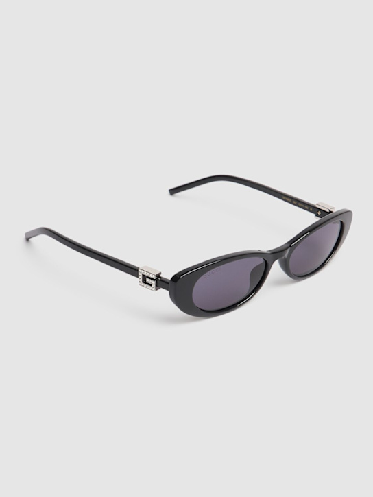 Gucci: G1680S acetate sunglasses - Black/Grey - women_1 | Luisa Via Roma