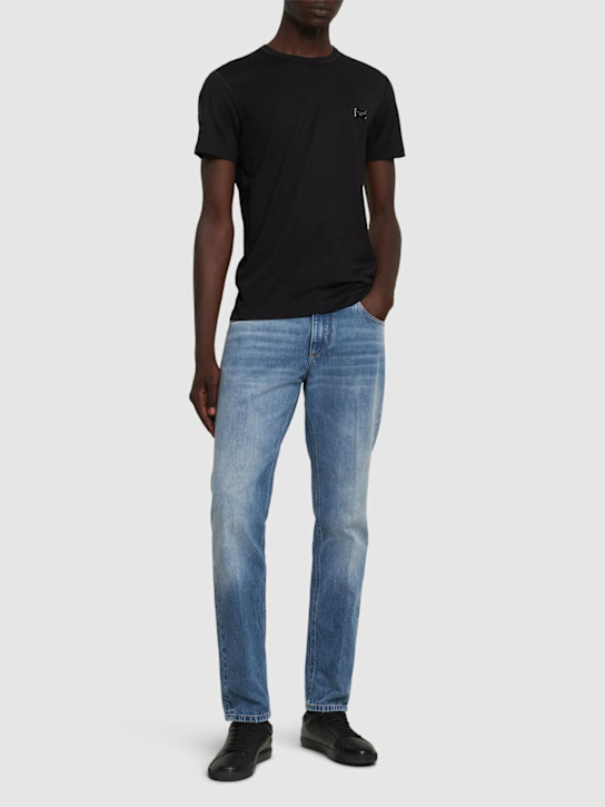 Dolce&Gabbana: Essential jersey t-shirt - men_1 | Luisa Via Roma