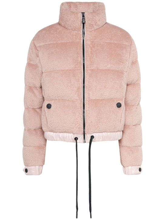 Moncler Grenoble: Ayse tech down jacket - women_0 | Luisa Via Roma