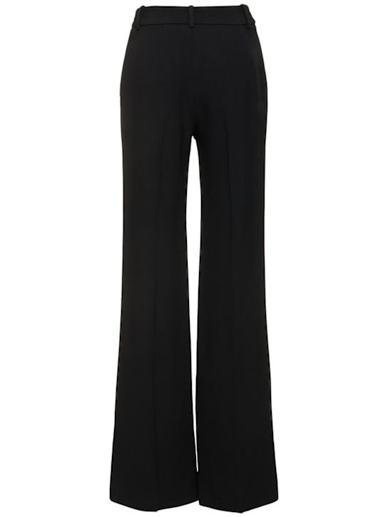 Ermanno Scervino: Straight viscose blend pants - women_0 | Luisa Via Roma