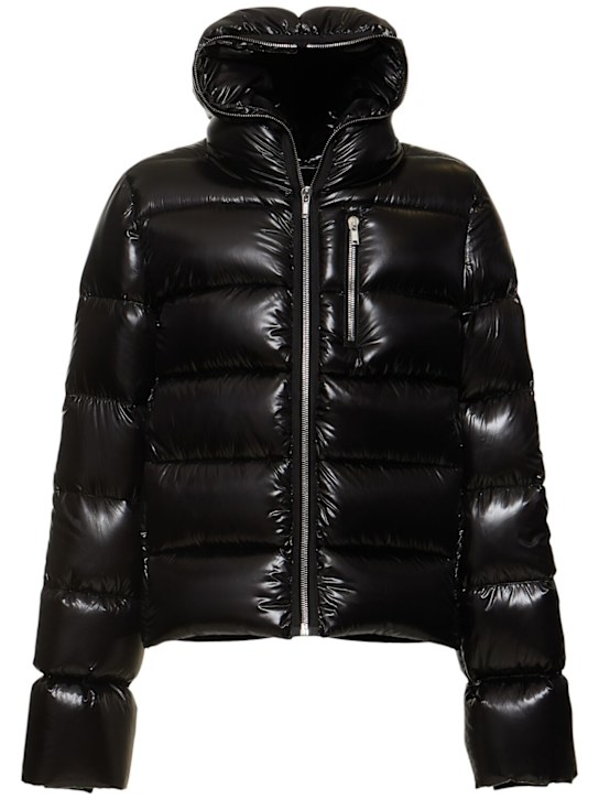 Rick Owens: Sealed JKT shiny nylon down jacket - men_0 | Luisa Via Roma