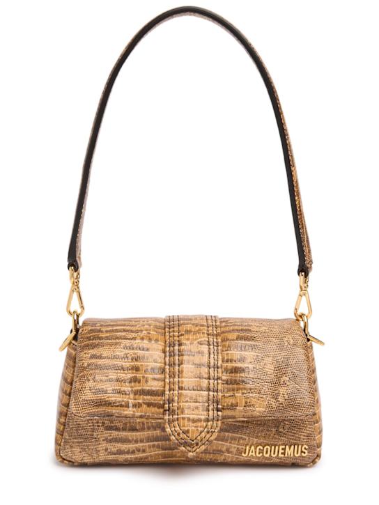 Jacquemus: Le Petit Bambimou leather shoulder bag - women_0 | Luisa Via Roma
