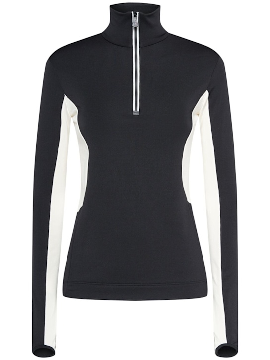Moncler Grenoble: Tech turtleneck sweatshirt - women_0 | Luisa Via Roma