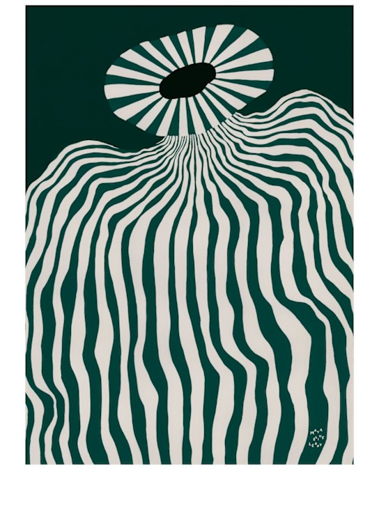 Paper Collective: Doodle Of A Doodle 04装饰画 - 绿色 - ecraft_0 | Luisa Via Roma