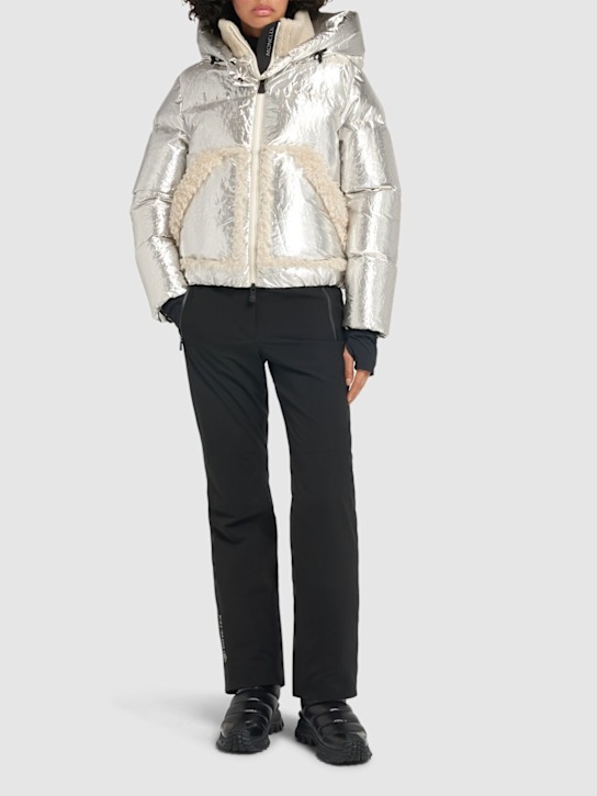 Moncler Grenoble: Trevelin tech down jacket - women_1 | Luisa Via Roma