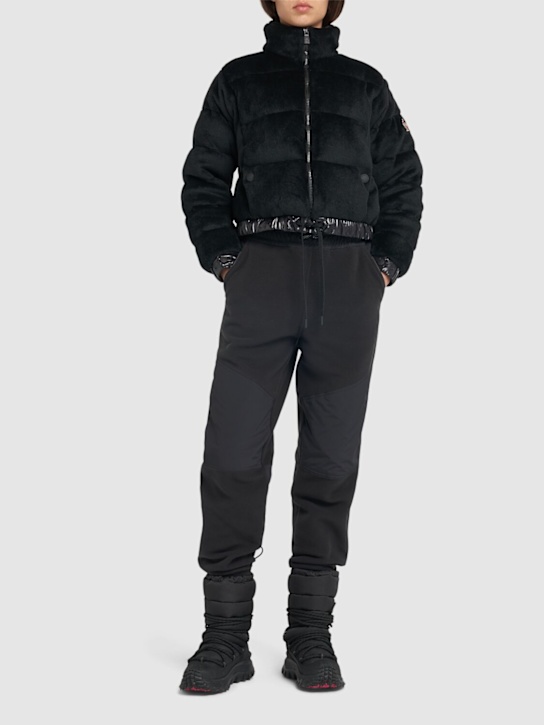Moncler Grenoble: Polartec sweatpants - women_1 | Luisa Via Roma
