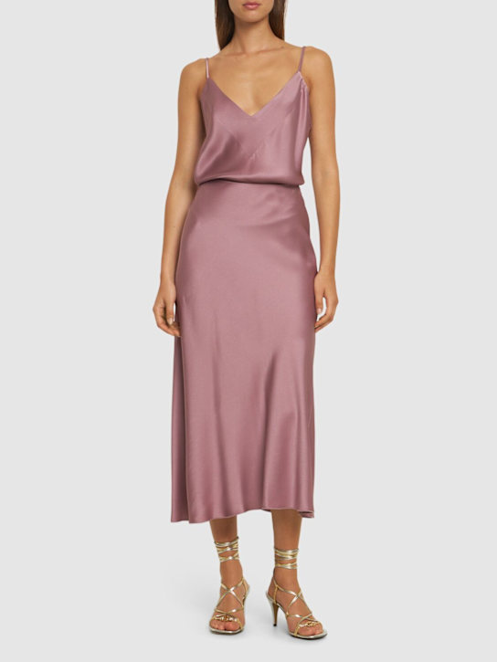 Forte_forte: Envers satin longuette skirt - women_1 | Luisa Via Roma