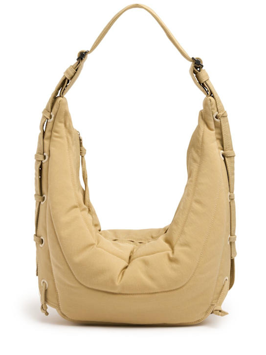 Lemaire: Medium Soft Game nylon shoulder bag - women_0 | Luisa Via Roma