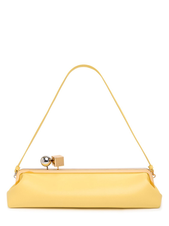 Jacquemus: La Pochette Salon leather shoulder bag - women_0 | Luisa Via Roma
