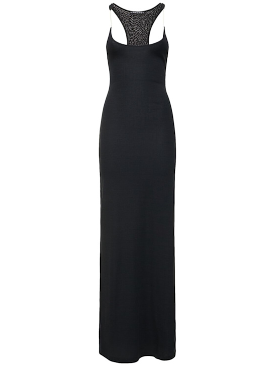 Y/PROJECT: Vestido largo de jersey - women_0 | Luisa Via Roma