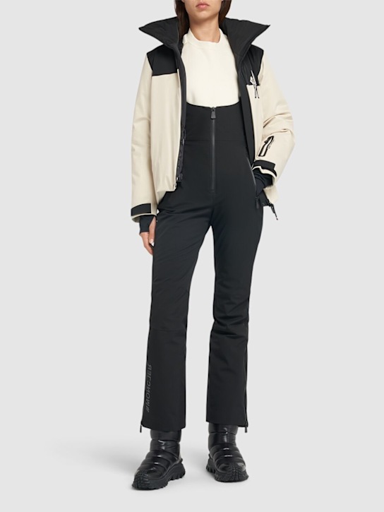 Moncler Grenoble: Padded nylon blend ski suit - women_1 | Luisa Via Roma