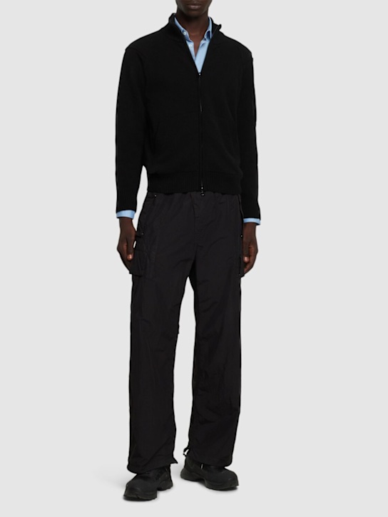 C.P. Company: Lambswool GRS zipped cardigan - men_1 | Luisa Via Roma