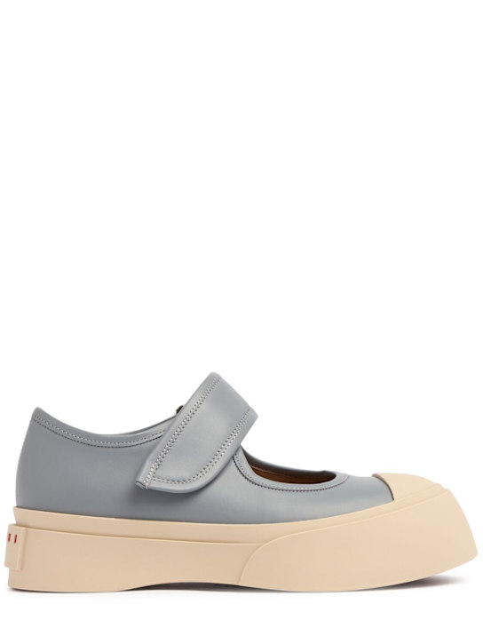 Marni: 20mm Pablo Mary Jane leather shoes - women_0 | Luisa Via Roma