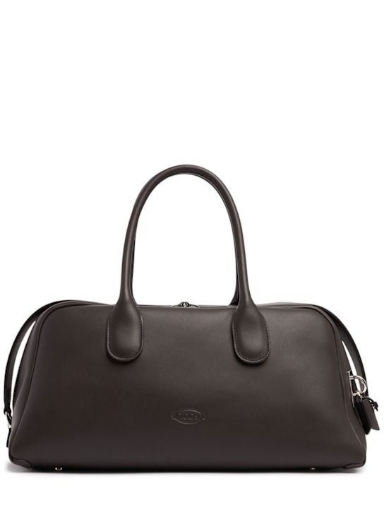 Tod's: Medium Bauletto Athena leather bag - women_0 | Luisa Via Roma