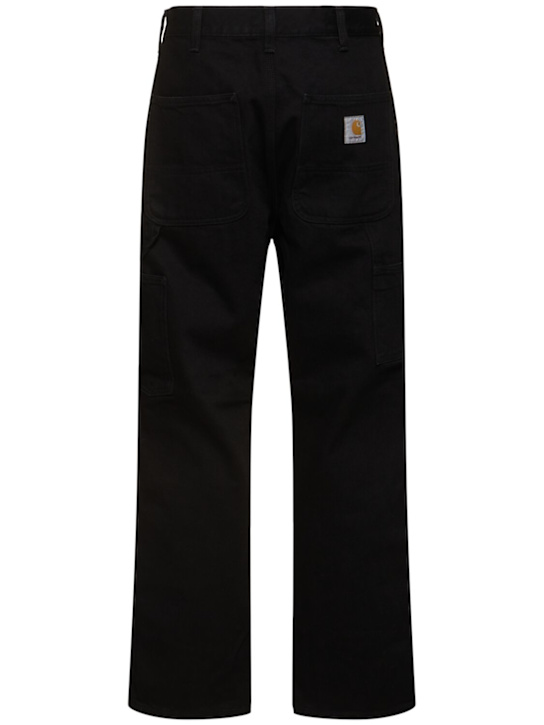 Carhartt WIP: Smith single knee denim jeans -  Rinsed Black - men_4 | Luisa Via Roma