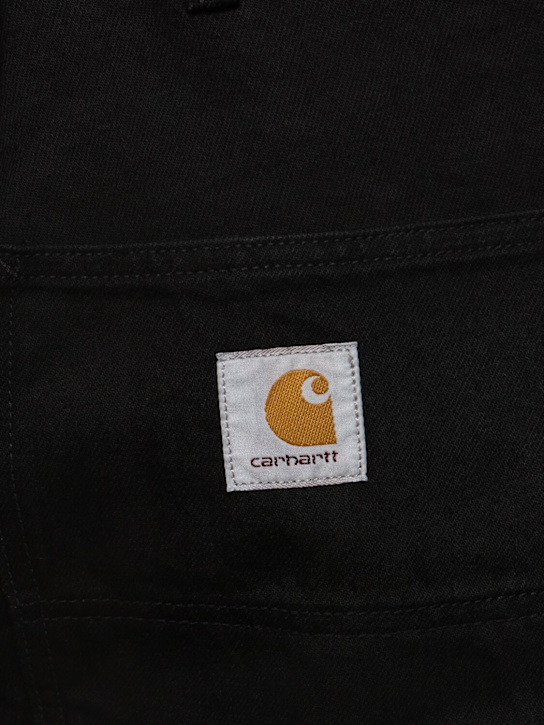 Carhartt WIP: Smith single knee denim jeans -  Rinsed Black - men_3 | Luisa Via Roma
