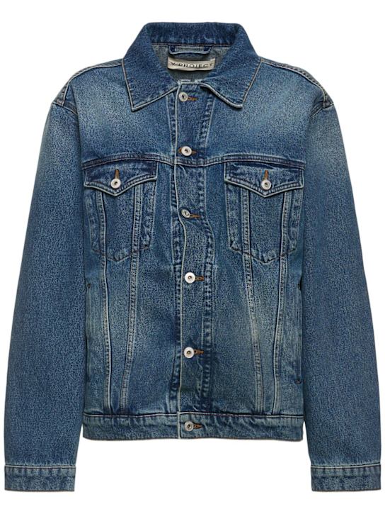 Y/PROJECT: Denim wire jacket - women_0 | Luisa Via Roma