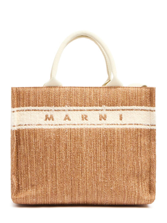Marni: Small Basket トップハンドルバッグ - women_0 | Luisa Via Roma