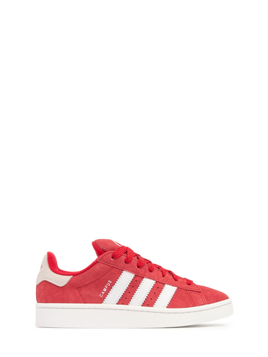 adidas Originals: Sneakers Campus 00s J con lacci - Rosso/Bianco - kids-girls_0 | Luisa Via Roma