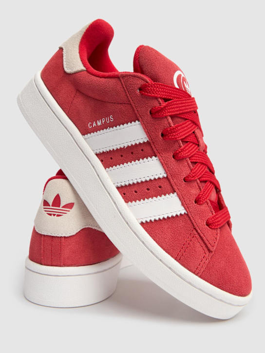 adidas Originals: Sneakers Campus 00s J con lacci - Rosso/Bianco - kids-girls_1 | Luisa Via Roma
