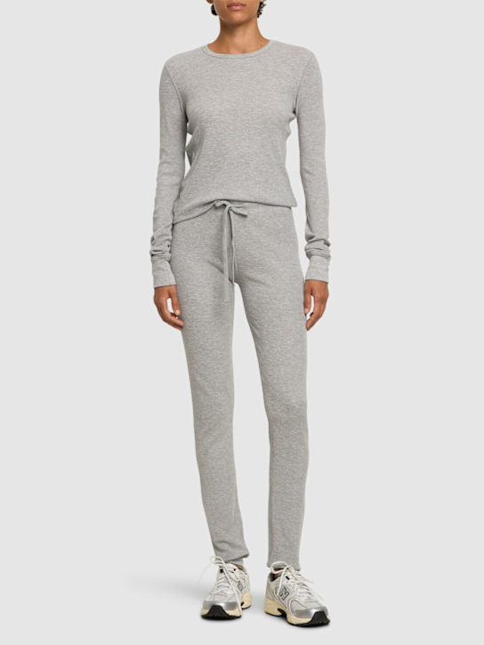 Éterne: Long sleeve thermal jersey t-shirt - women_1 | Luisa Via Roma