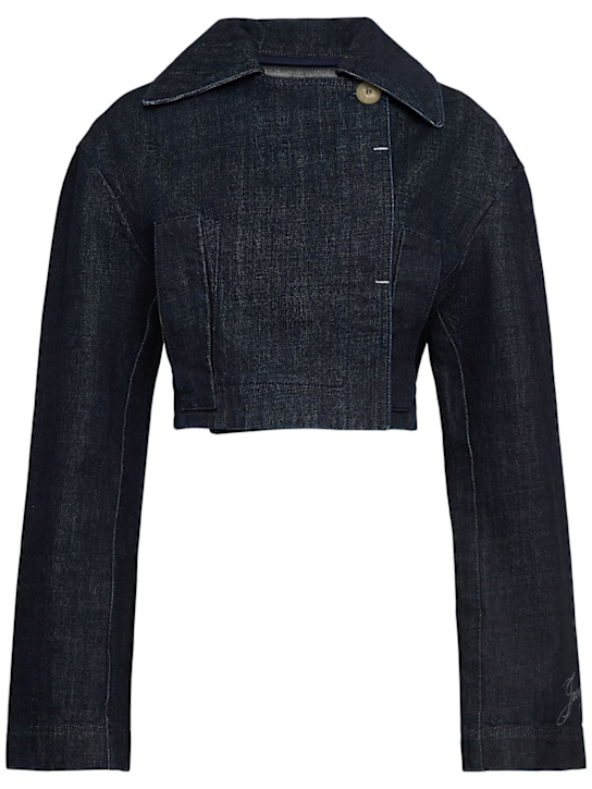 La Veste De-Nîmes Marino crop jacket - Thumbnail 1