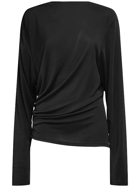 Le Haut Croisiere draped l/s top - Thumbnail 1