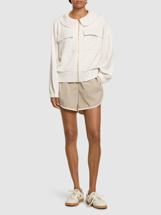 Varley: Lisburn zip-up sweatshirt - women_1 | Luisa Via Roma