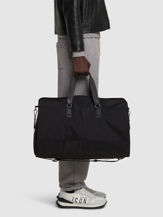 Dsquared2: Suit cordura duffle bag - men_1 | Luisa Via Roma