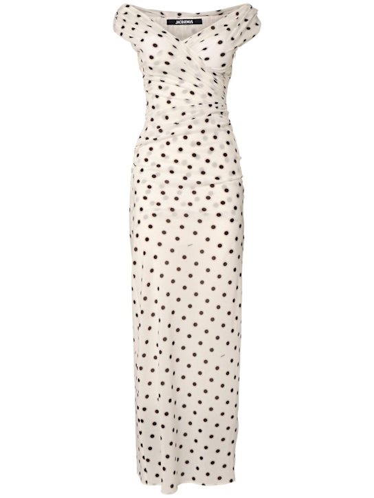 La Robe Rita Longue polka dot dress - Thumbnail 1