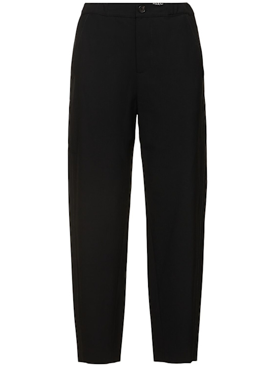 Marni: Wool blend mid rise straight pants - women_0 | Luisa Via Roma