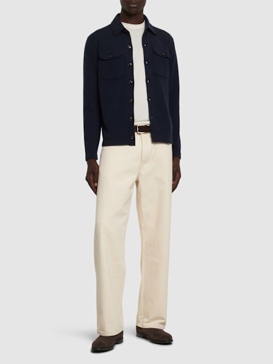 Piacenza Cashmere: Cashmere overshirt - men_1 | Luisa Via Roma