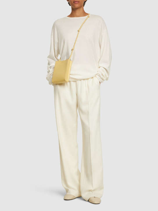 ANINE BING: Soto viscose pants - women_1 | Luisa Via Roma