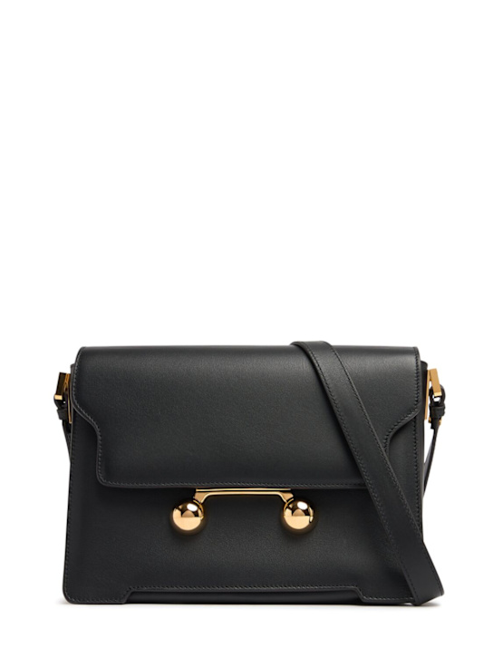 Marni: Medium Trunkaroo leather shoulder bag - women_0 | Luisa Via Roma