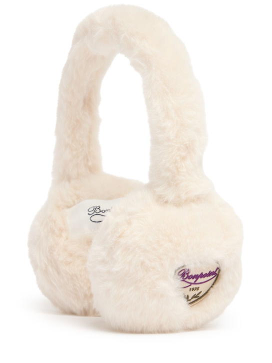Bonpoint: Faux fur earmuffs - kids-girls_0 | Luisa Via Roma