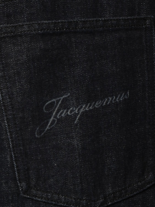 Jacquemus: Le de-nîmes mirada牛仔裤 - 海军蓝 - men_4 | Luisa Via Roma