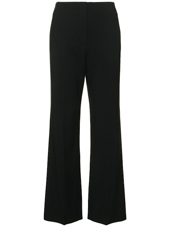 TOVE: Eydi stretch wool blend pants - Black - women_0 | Luisa Via Roma