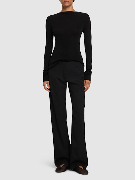 St. Agni: Rouleau reversible knit top - women_1 | Luisa Via Roma