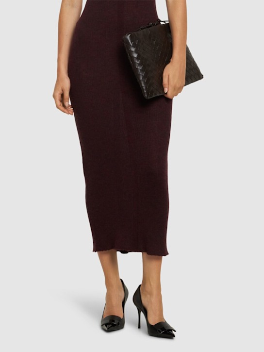 Sergio Rossi: 90mm Leather pumps - women_1 | Luisa Via Roma