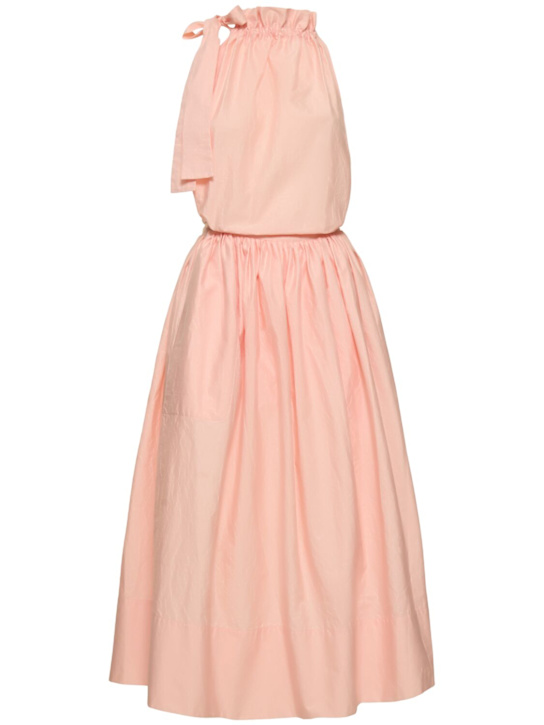 Cotton blend jacquard midi dress - Thumbnail 1