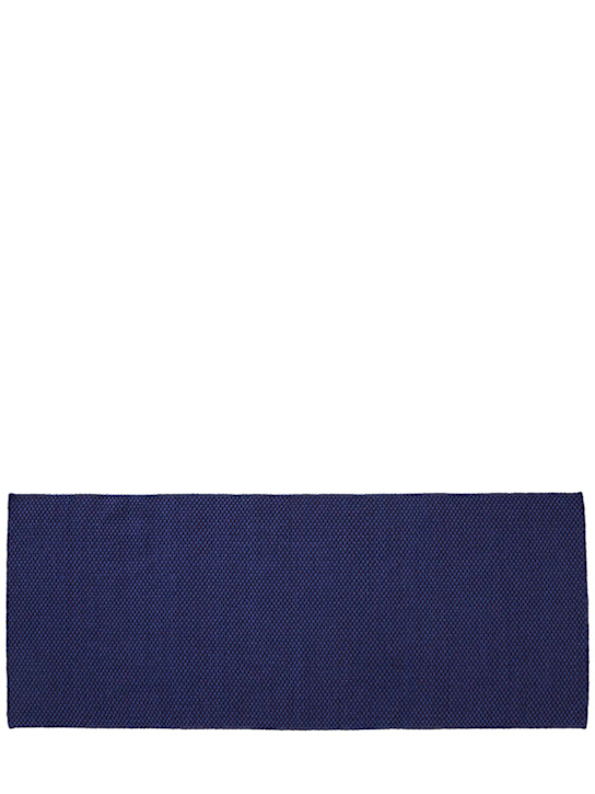 HAY: Moiré wool runner - Purple - ecraft_0 | Luisa Via Roma