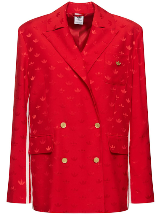 adidas Originals: Jacquard blazer - women_0 | Luisa Via Roma