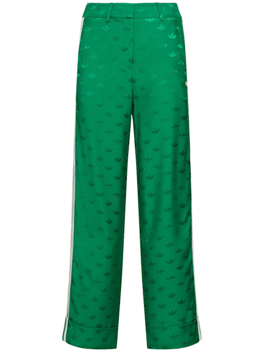adidas Originals: Woven jacquard pants - women_0 | Luisa Via Roma