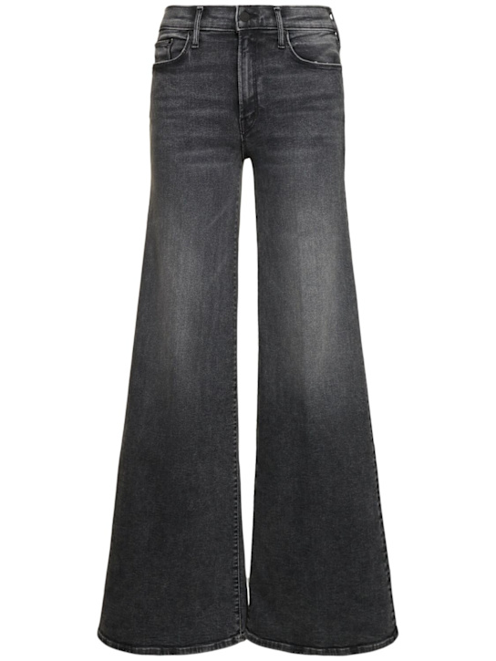 Mother: The Twister Heel denim wide leg jeans - women_0 | Luisa Via Roma