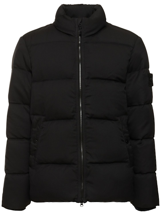 Stone Island: Ghost down jacket - men_0 | Luisa Via Roma