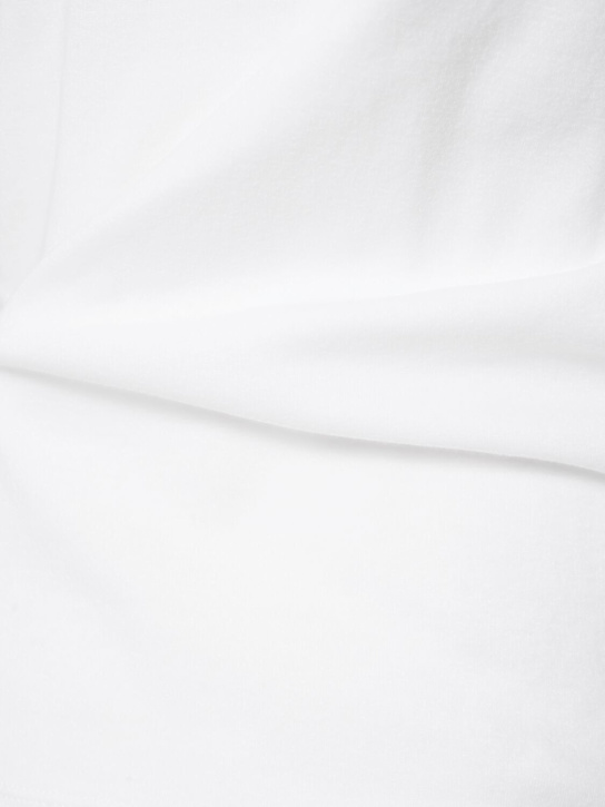 The Row: Frankie cotton jersey tank top - White - women_3 | Luisa Via Roma