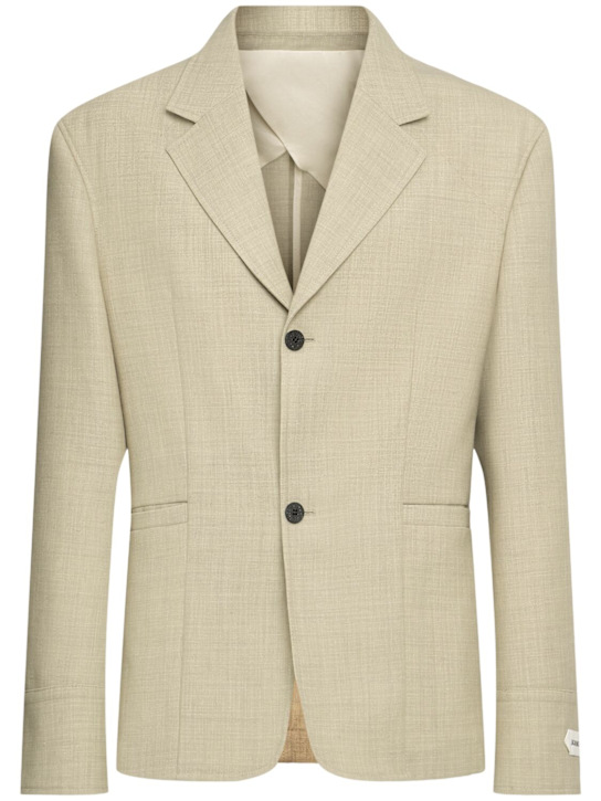 Jacquemus: La veste canevas wool blazer - men_0 | Luisa Via Roma