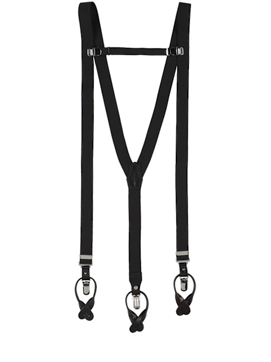 Yohji Yamamoto: 2-way suspender belt - men_0 | Luisa Via Roma