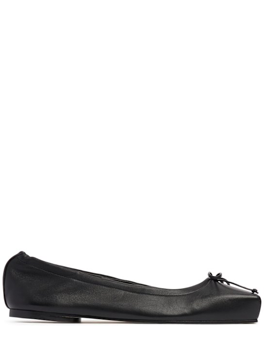 Jacquemus: Les Ballerines ballet flats - Black - women_0 | Luisa Via Roma