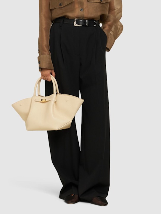 DeMellier: New York中号粒面皮革托特包 - women_1 | Luisa Via Roma